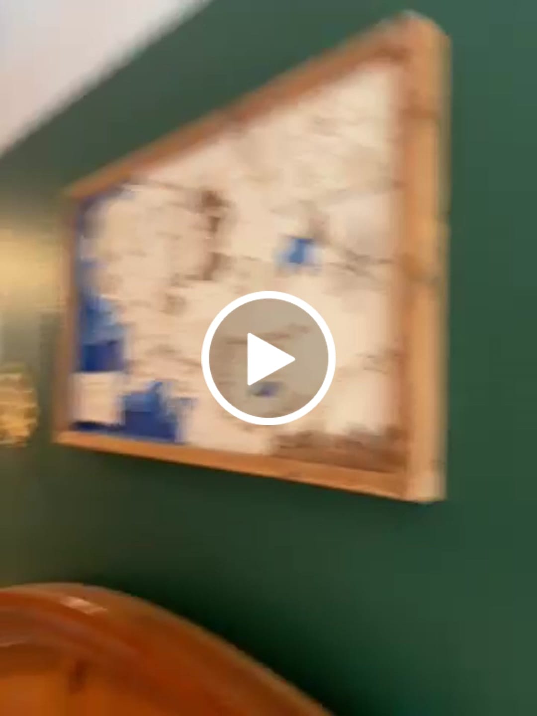 Customer video review of Middle Earth Lord of the Rings Fantasy Map Sign | Laser Engraved & Framed Wall Art