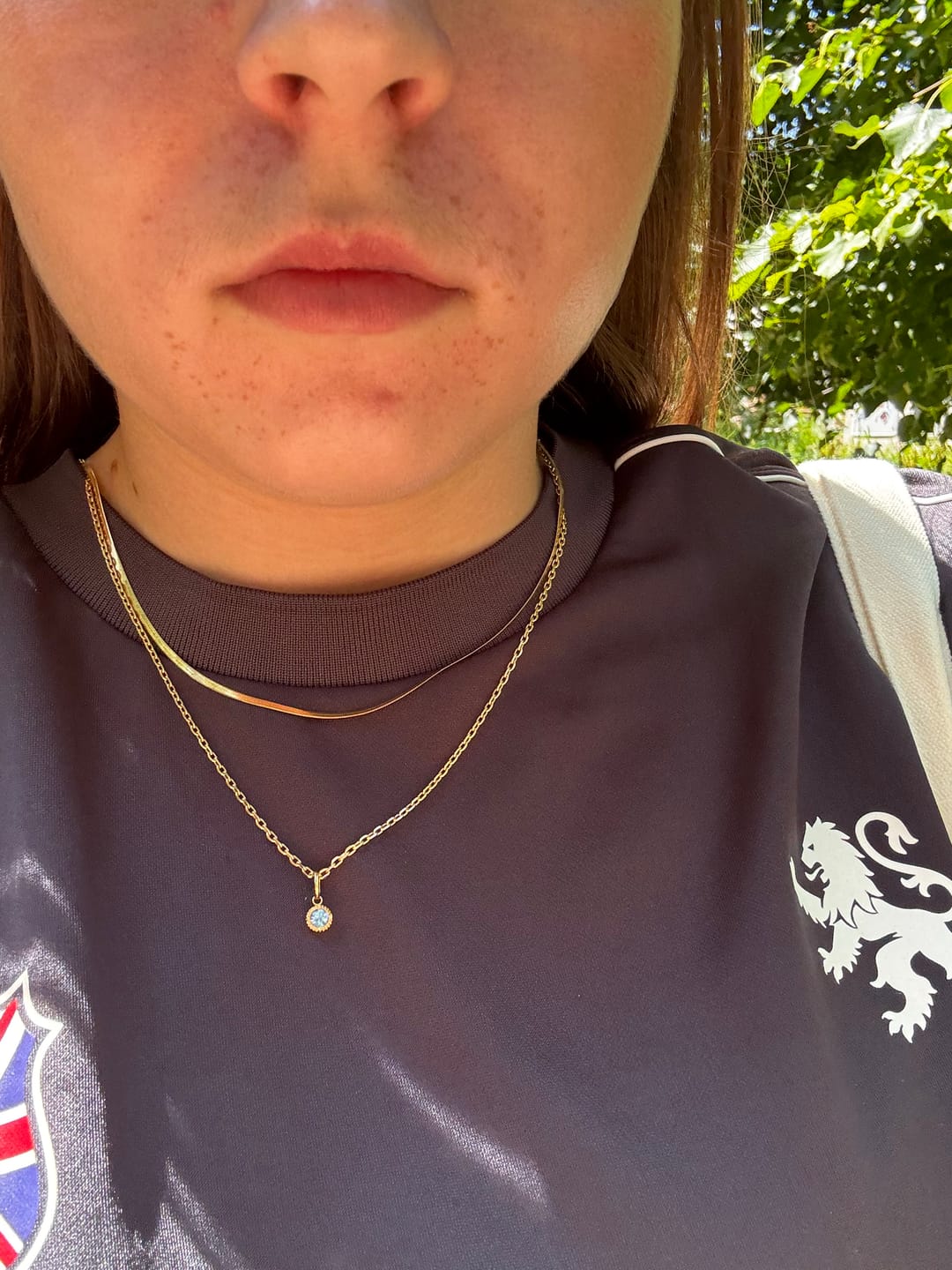 Customer photo review of Fine Essentials Necklace