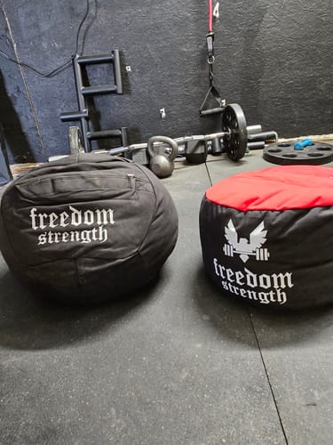Customer photo review of Strongman Sandbag
