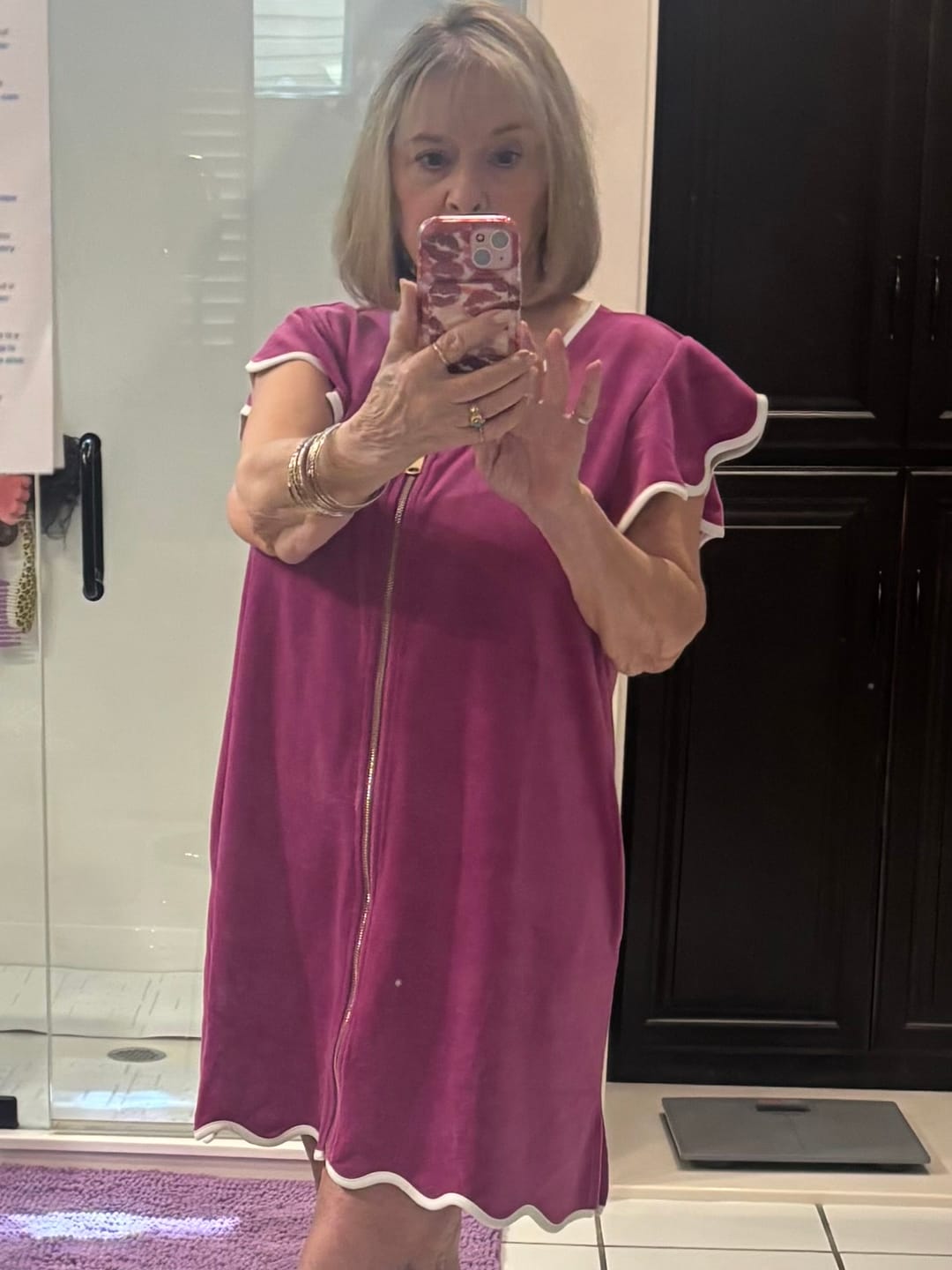 Customer photo review of SSYS Fuchsia Get Ready Robe™
