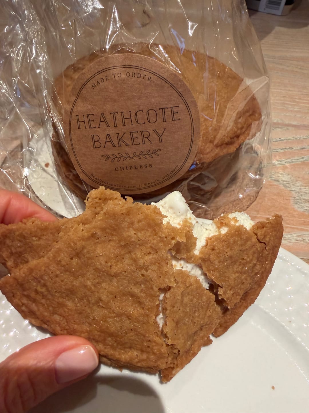 Customer photo review of Chocolate Chip Cookies