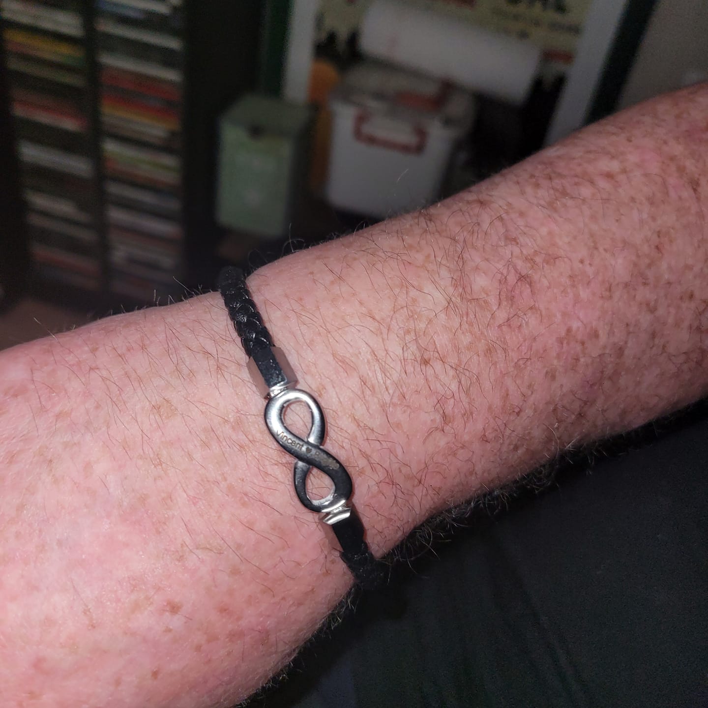 Customer photo review of Bracelet Personnalisé « À Mon Mari »