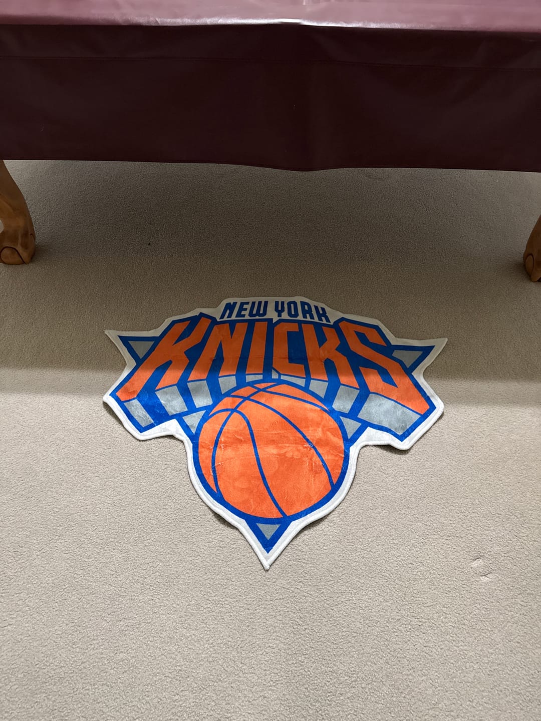 Customer photo review of New York Knicks™ Rug