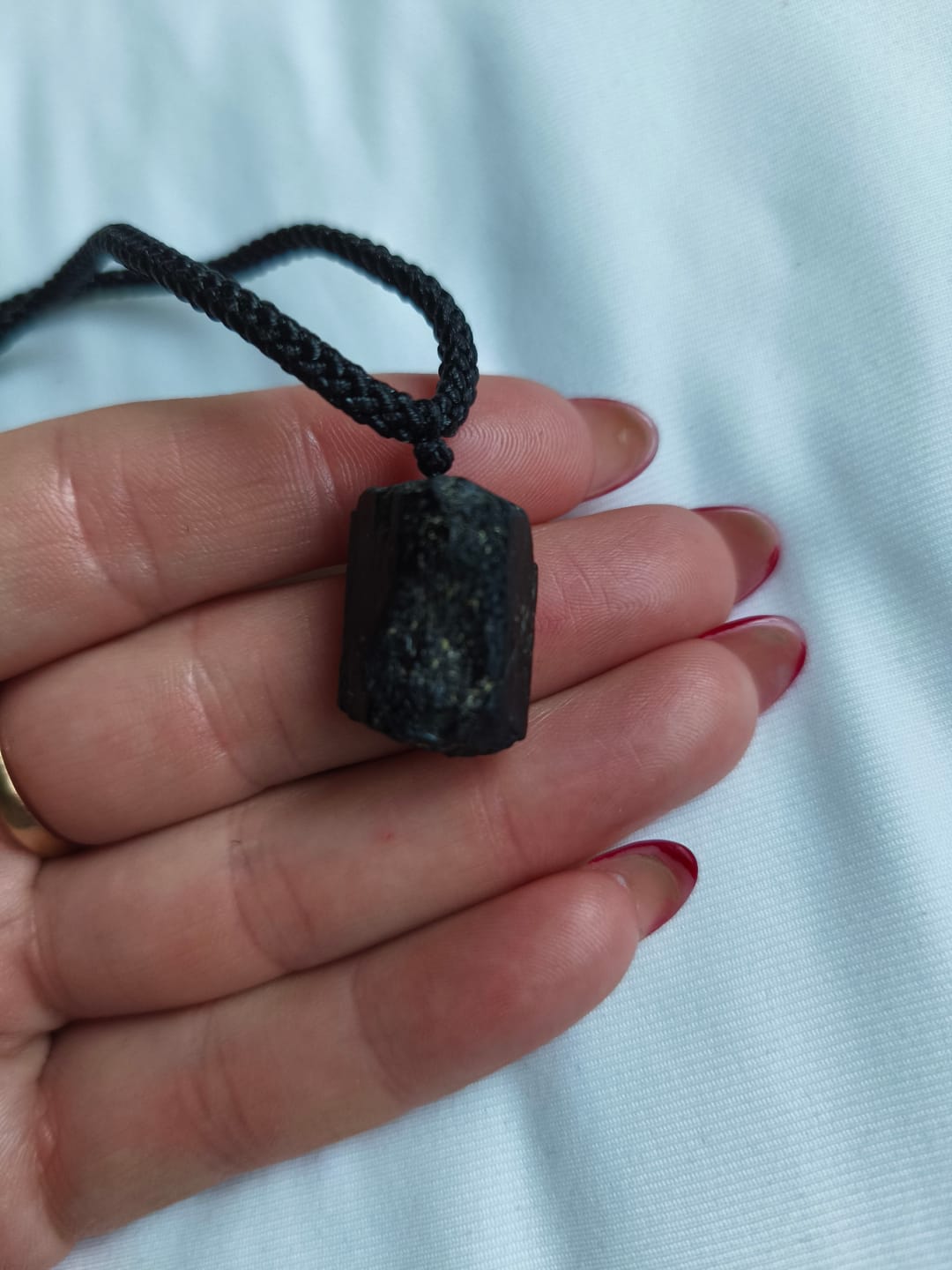 Customer photo review of Kette Turmalin Schutz – Positive Energie