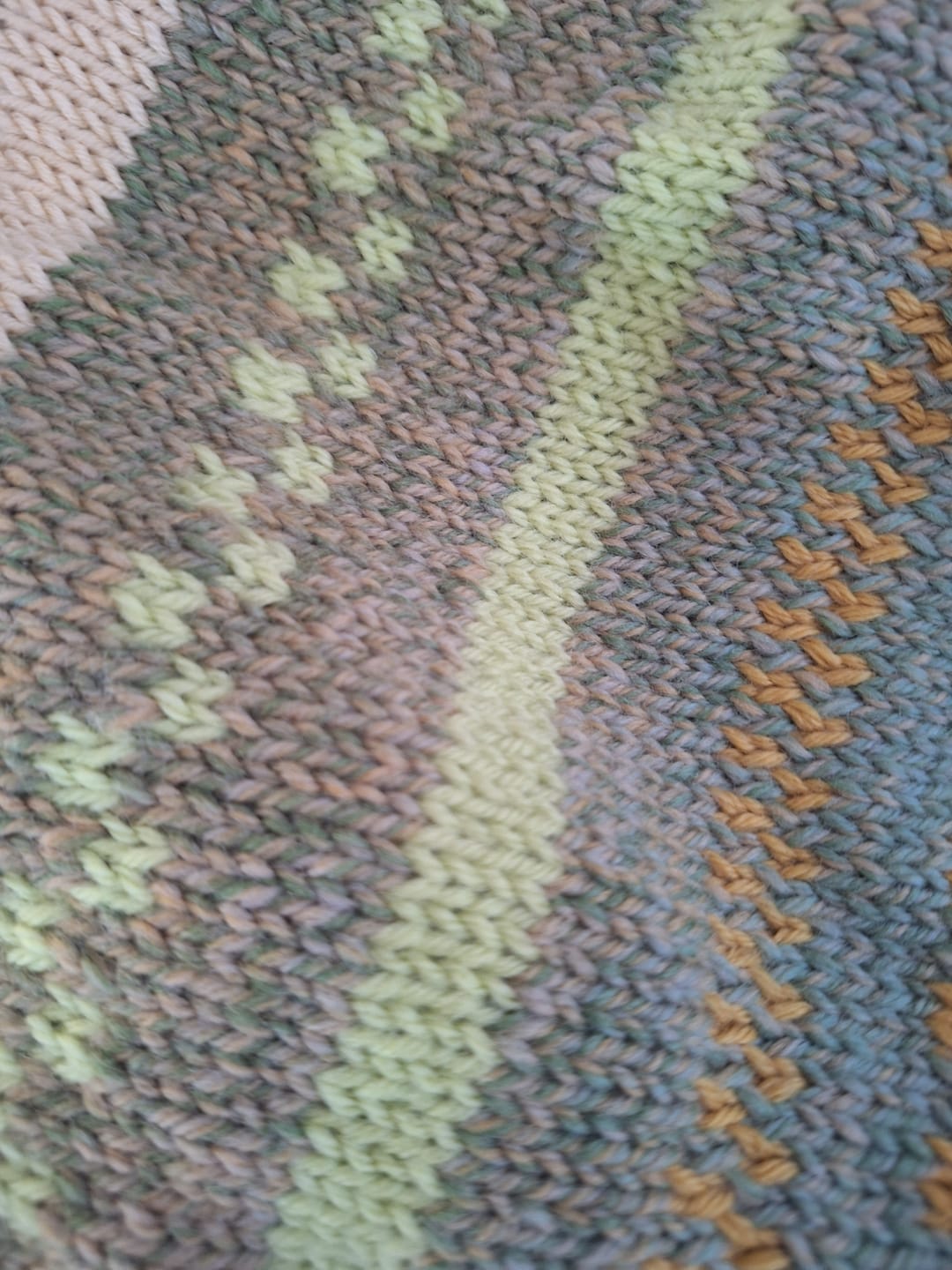 Customer photo review of Merino Magic 8 ply - Heirloom