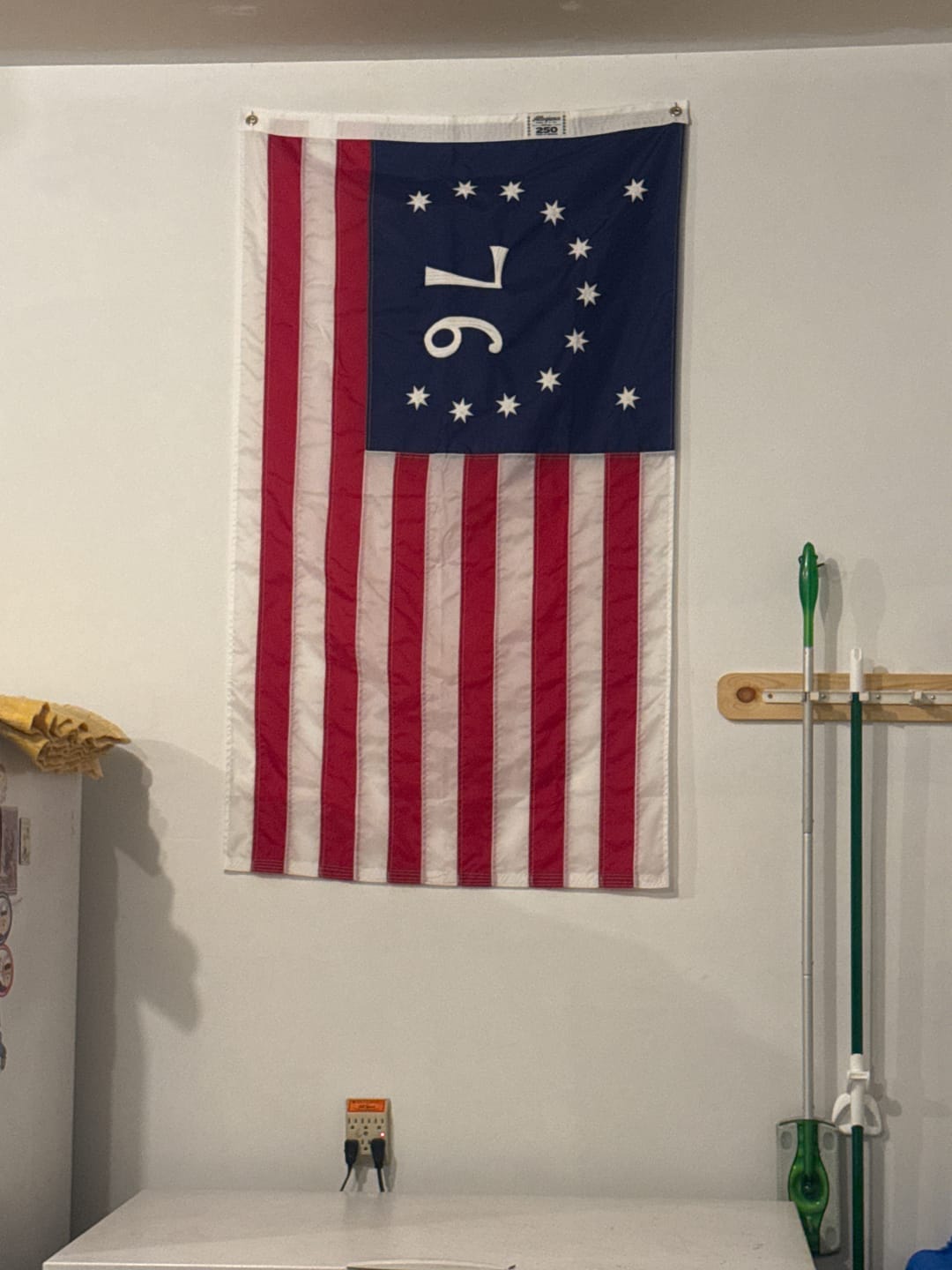 Customer photo review of 3' x 5' Bennington Flag