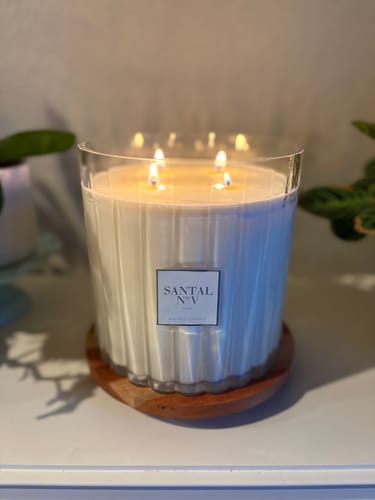 Customer photo review of Baby Big Ass Candle - Santal No. V - 150 oz