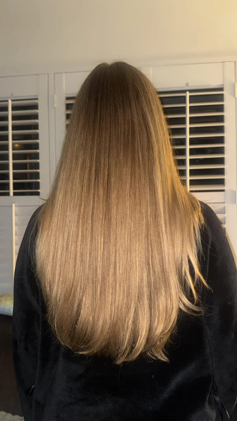 Customer photo review of Length Retention Bundle