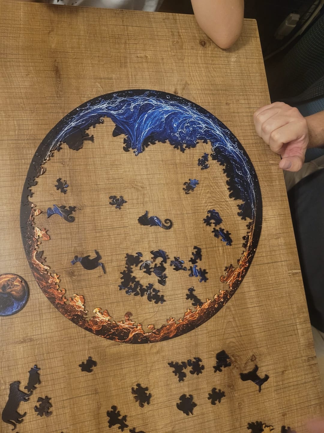 Customer photo review of Kişisel Tasarım - Ahşap Puzzle