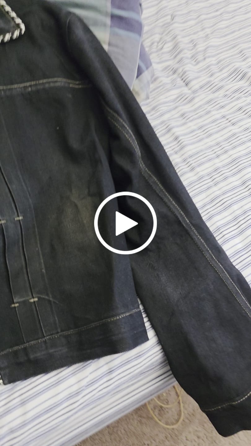 Customer video review of Lasso Jacket Denim Classic Black - L
