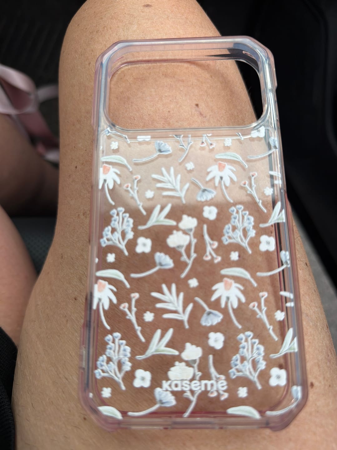 Customer photo review of Mia Clear Case