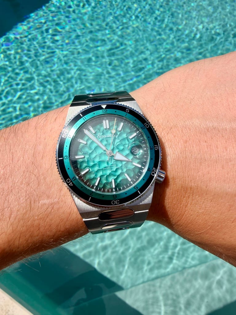 Customer photo review of Oceanic Blue