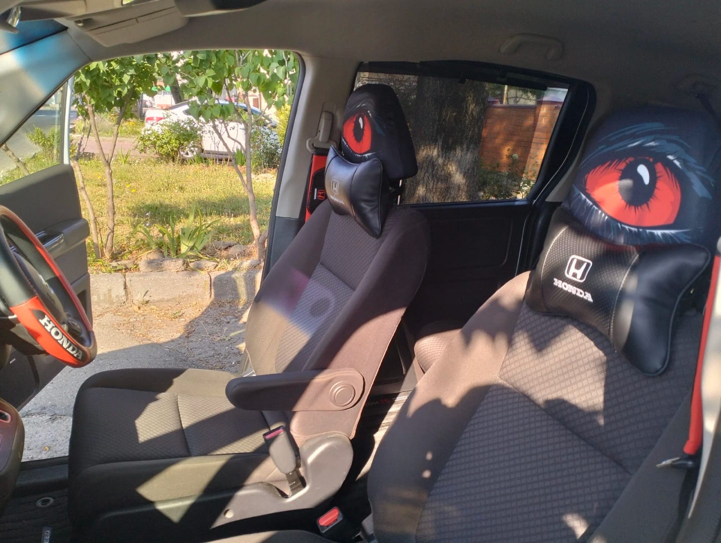 Customer photo review of Funda reposacabezas para coches