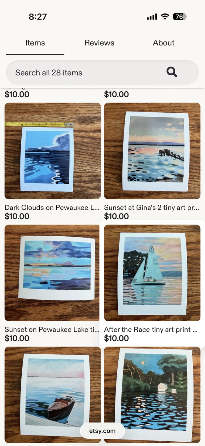 Customer photo review of 3x2.5 Vertical Mini Prints