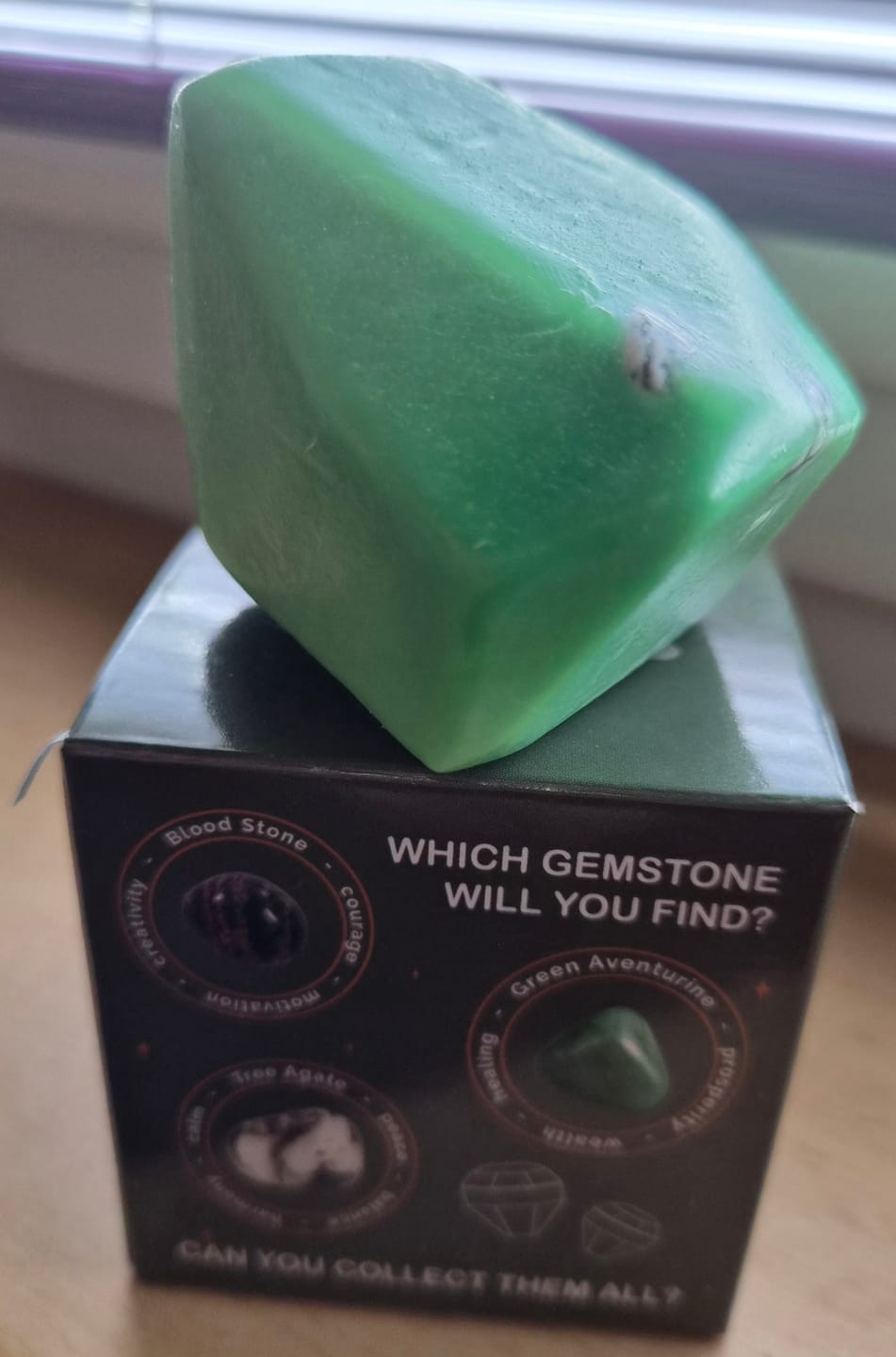 Customer photo review of Element-Kristallseife mit Überraschungsstein