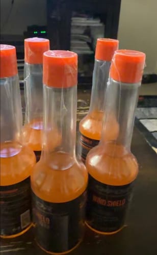 Customer photo review of QIFOR Glass Cleaner Powerful Stain Remover