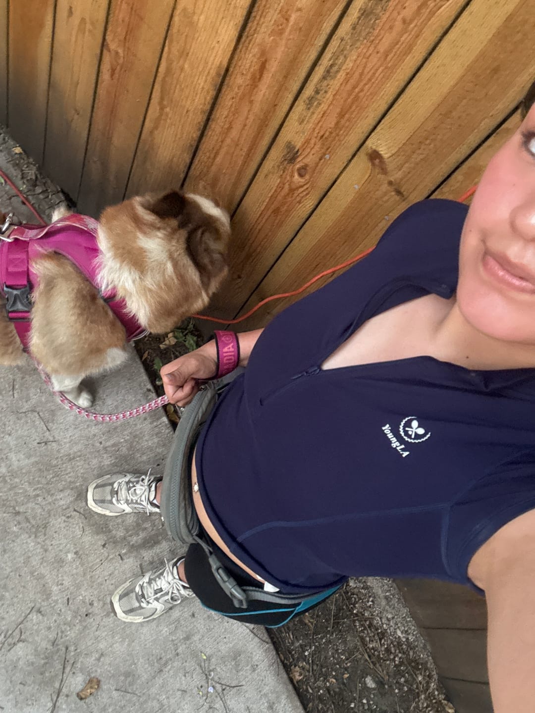 Customer photo review of W4331 - Prep Quarter Zip Top