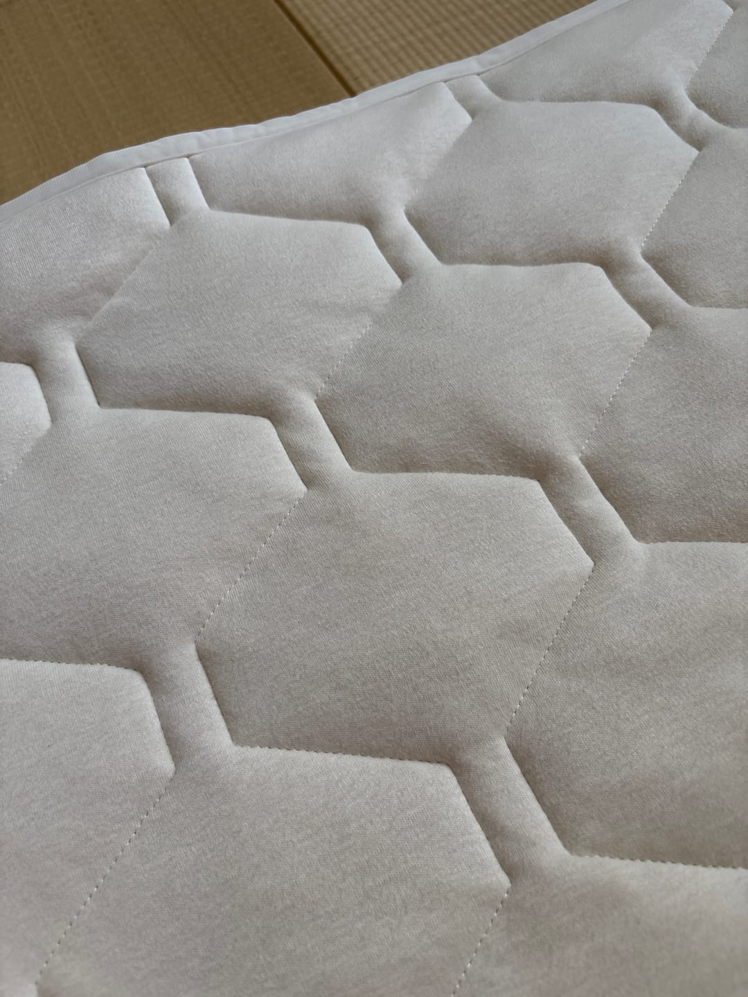Customer photo review of SLEEP HEXAGON　ホルミシス敷パッド