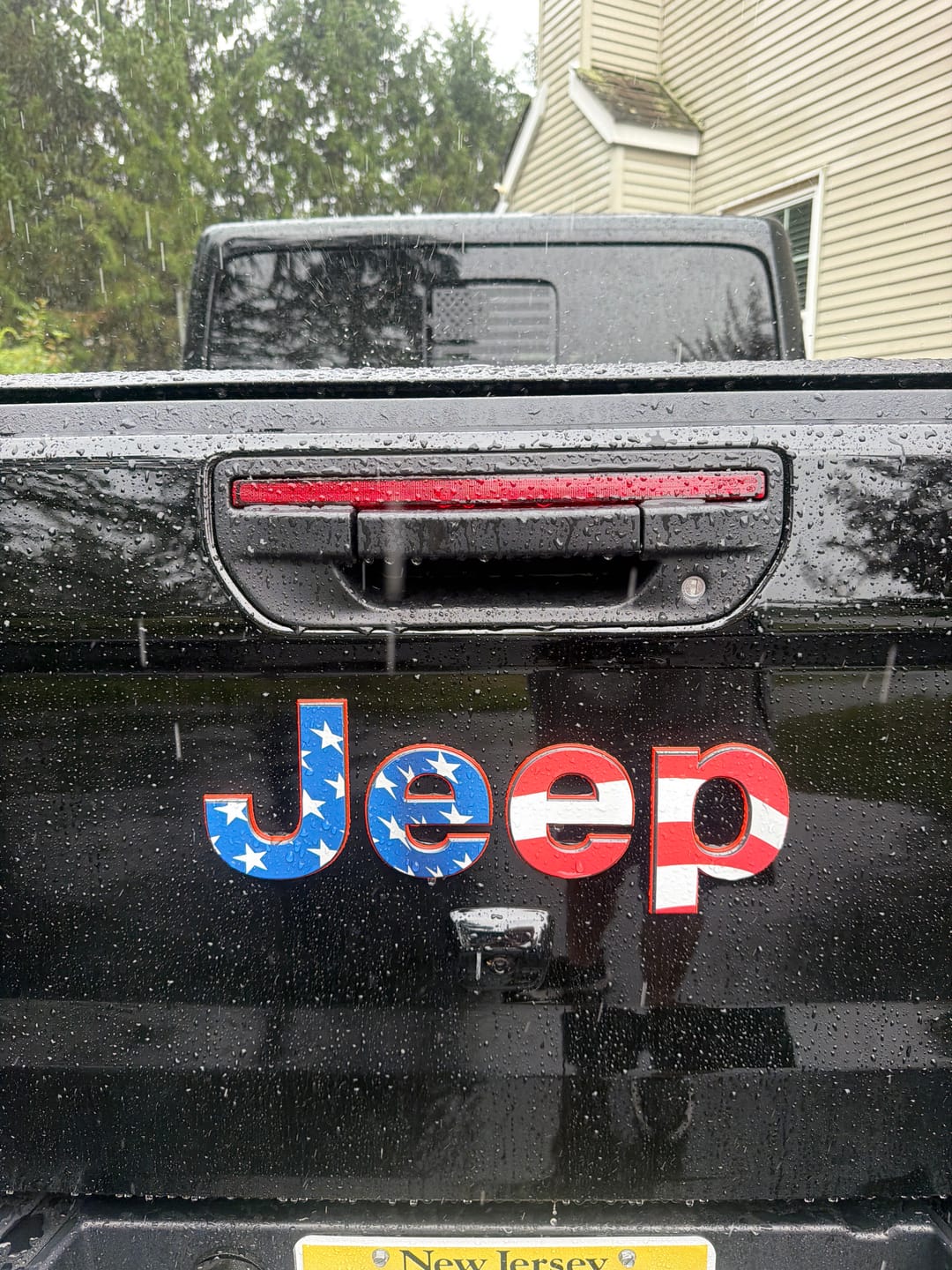 Customer photo review of JEEP Gladiator Emblem Overlay Decal Set | Fits 2020+ Jeep Gladiator