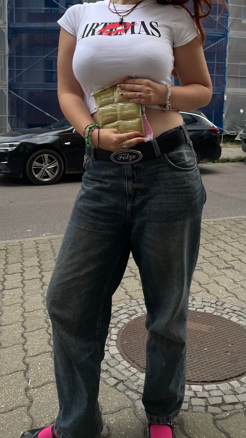 Customer photo review of FOTZE CROC BELT