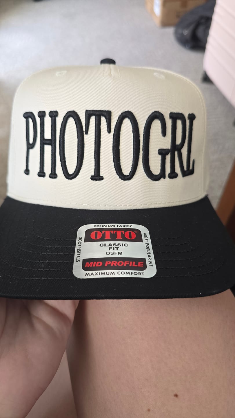 Customer photo review of PHOTOGRL - Trucker Hat