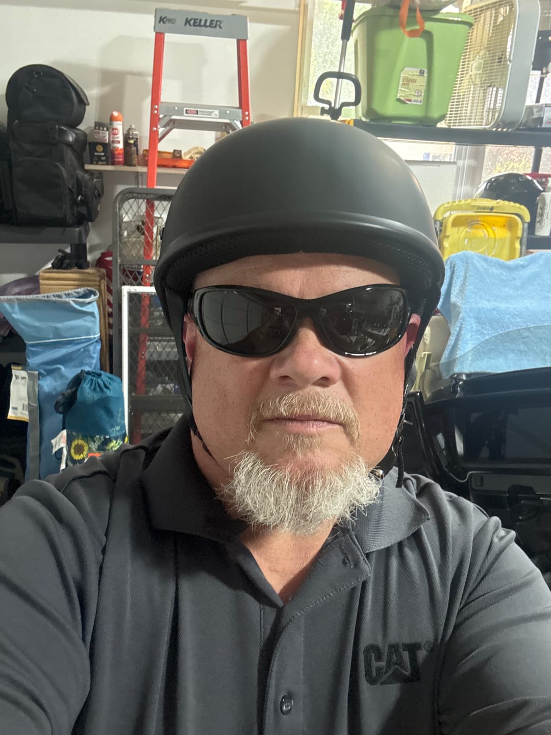 Customer photo review of SOA Smallest Lightest DOT Beanie Flat Black No Peak