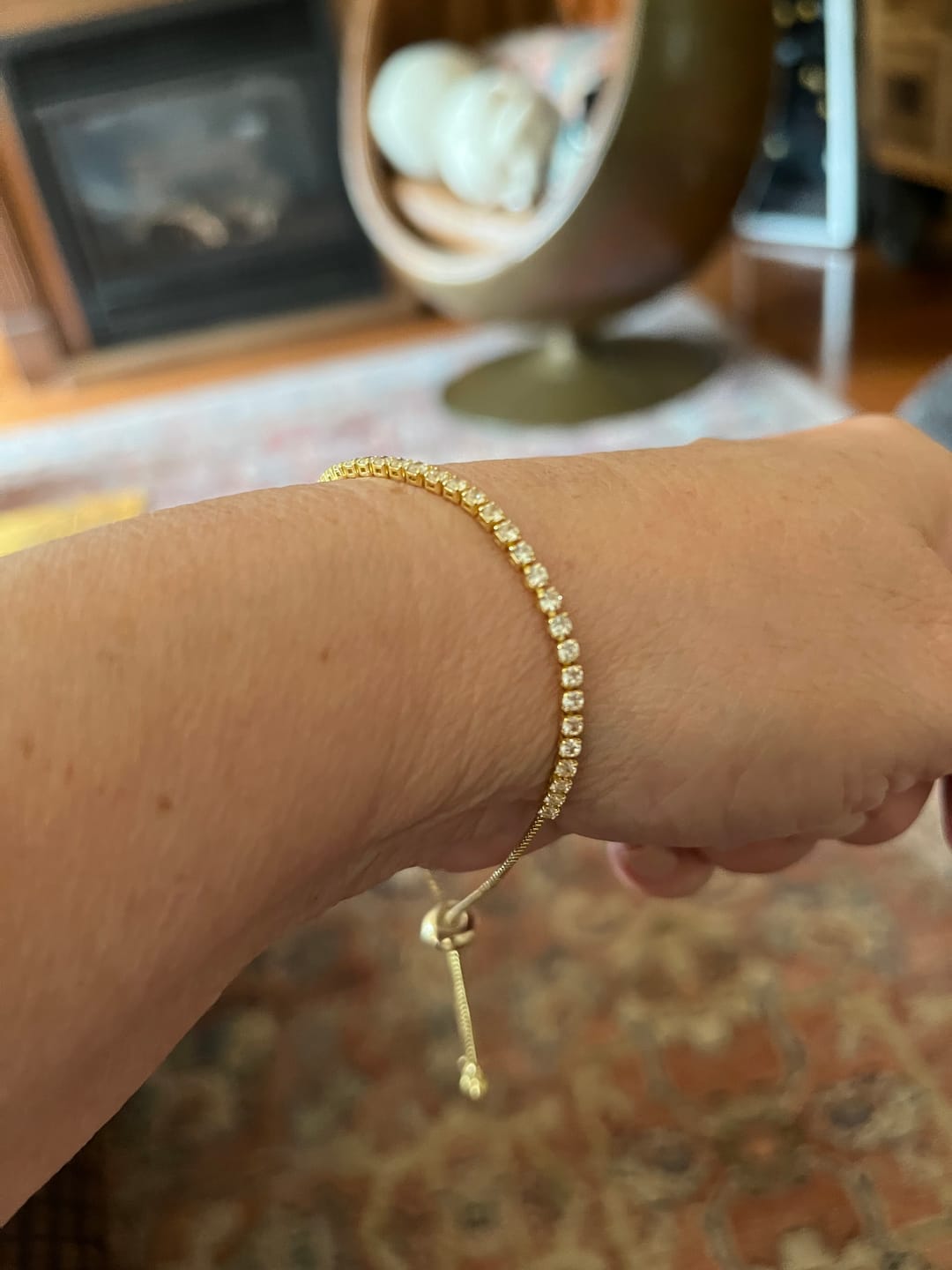 Customer photo review of Melly Adjustable Tennis Bracelet (Bundle)