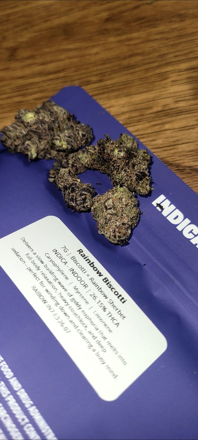 Customer photo review of Rainbow Biscotti