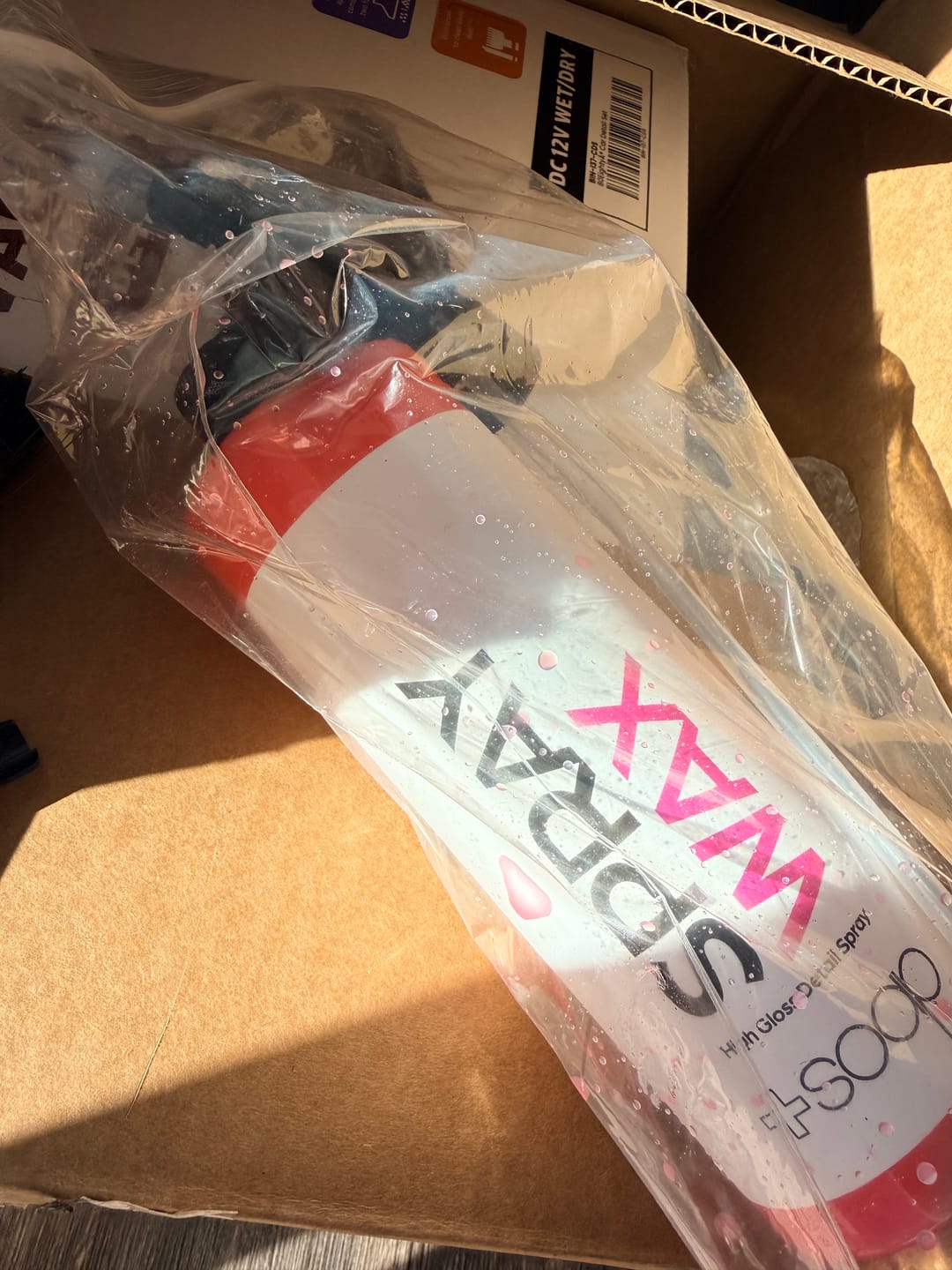 Customer photo review of +Soap Detail Spray & Wax