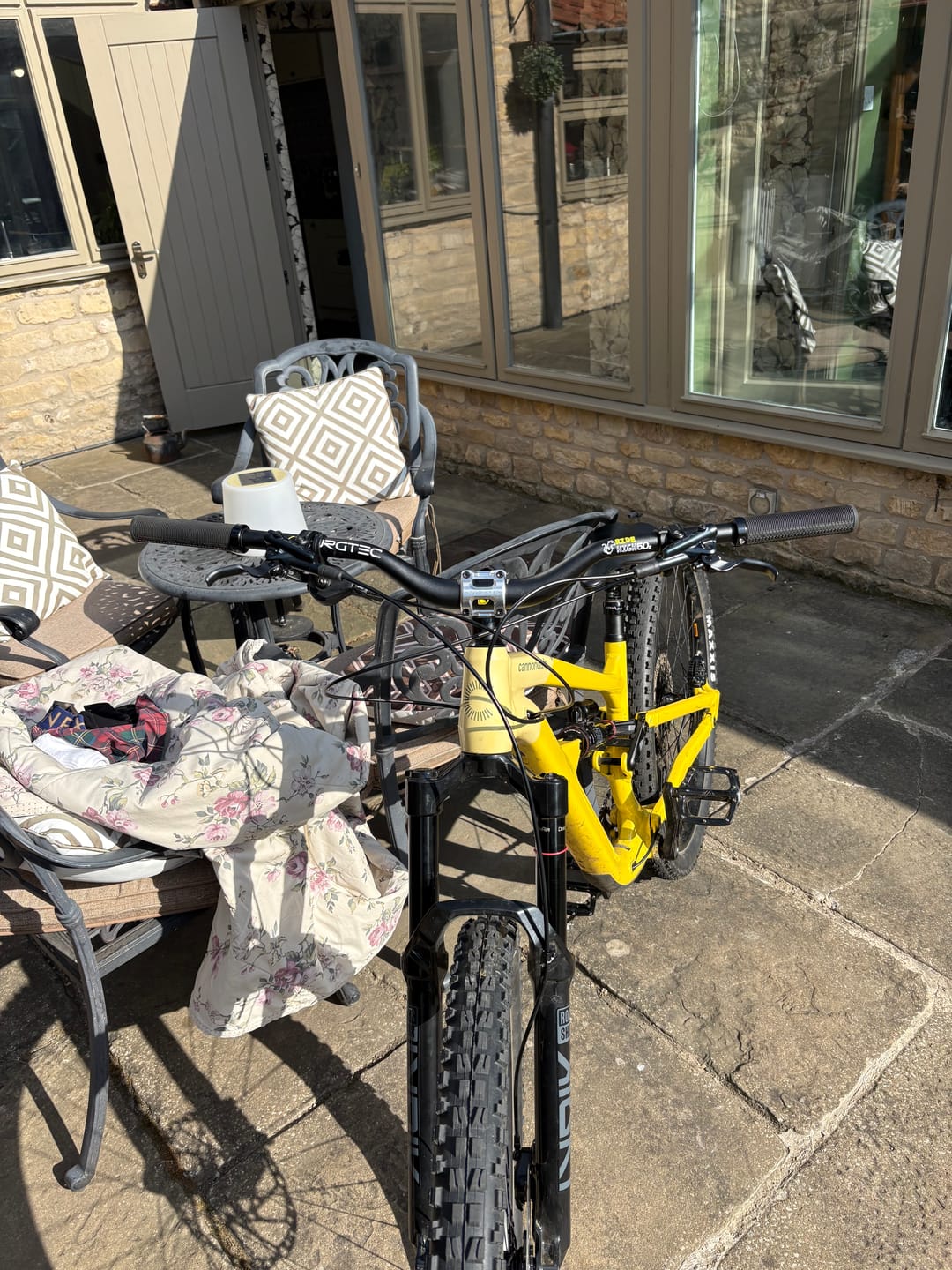Customer photo review of Rockstar CNC Stem 32mm Reach - 31.8 or 35mm Bar