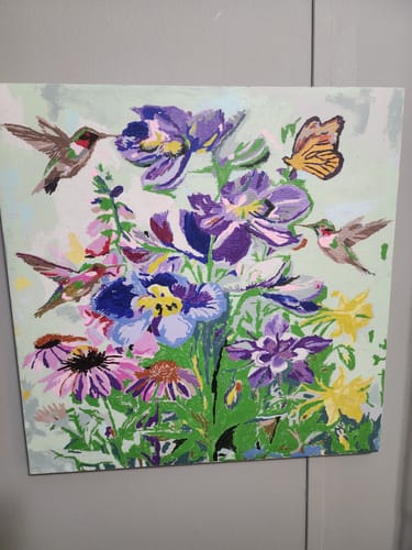 Customer photo review of Hummingbird Garden Symphony