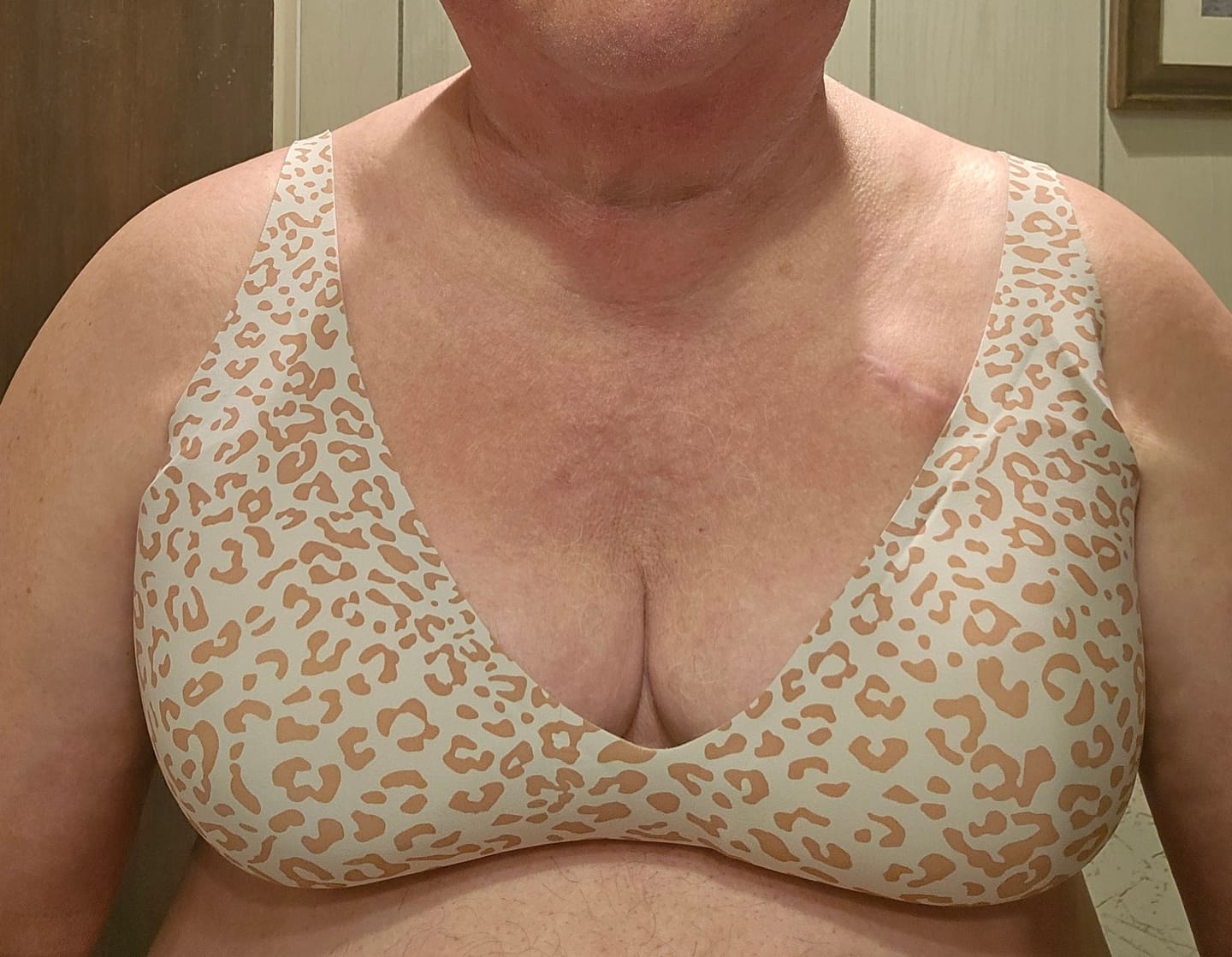 Customer photo review of ComfortContour Wireless Bra
