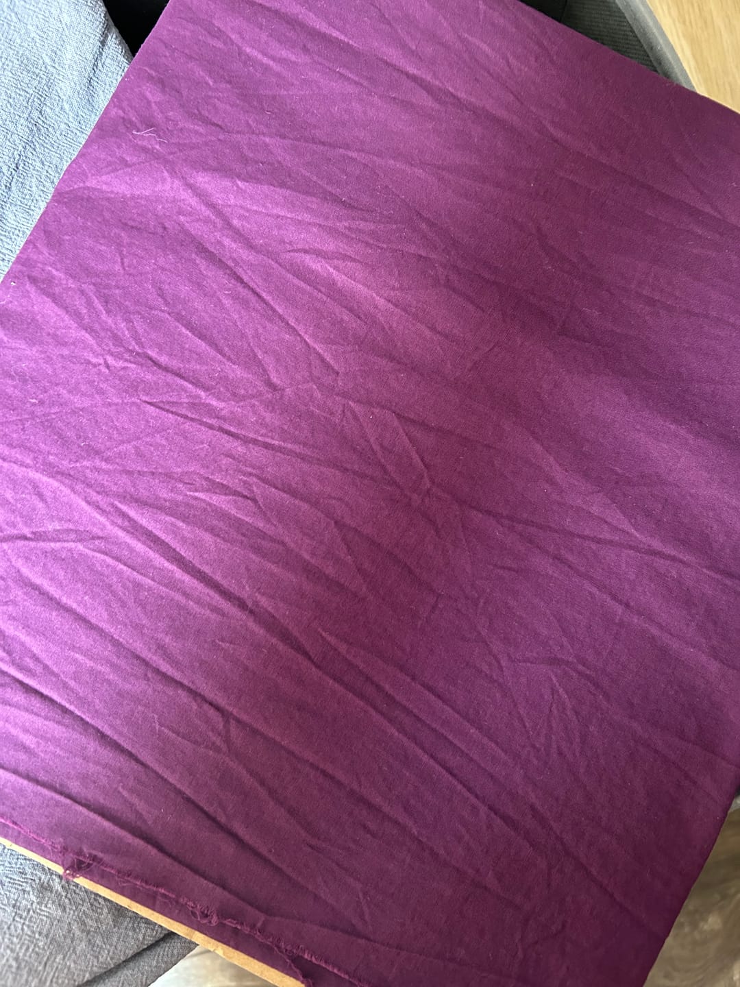 Customer photo review of Plain 100% Cotton Lawn Fabric