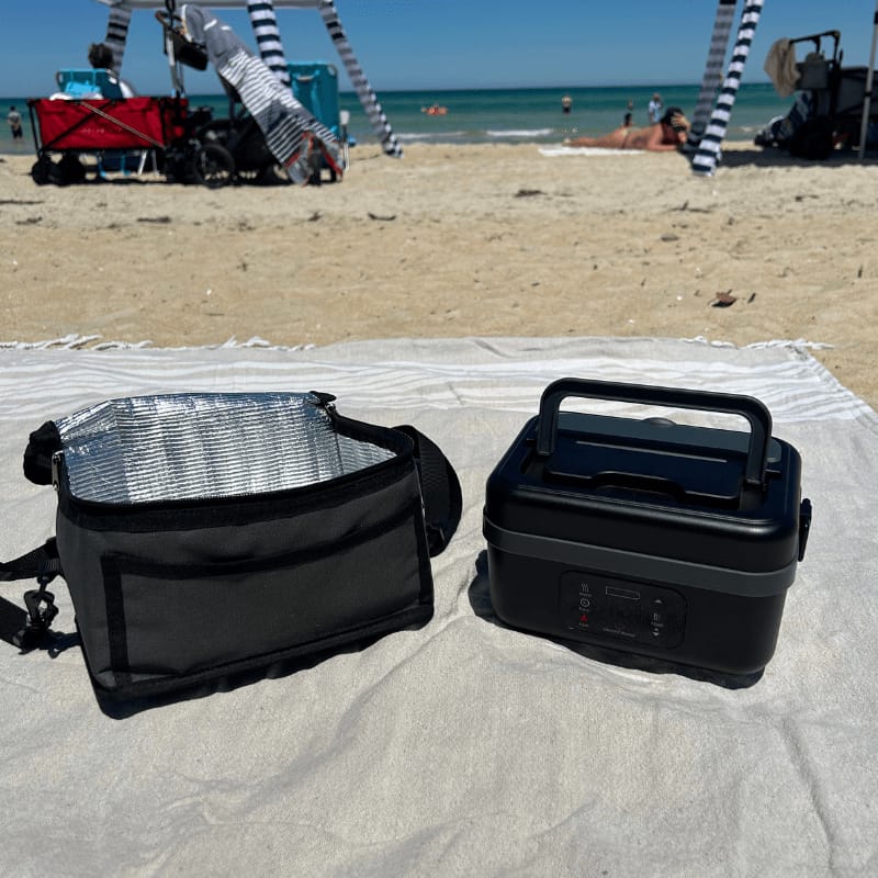 Customer photo review of HeatBox Heating Lunchbox