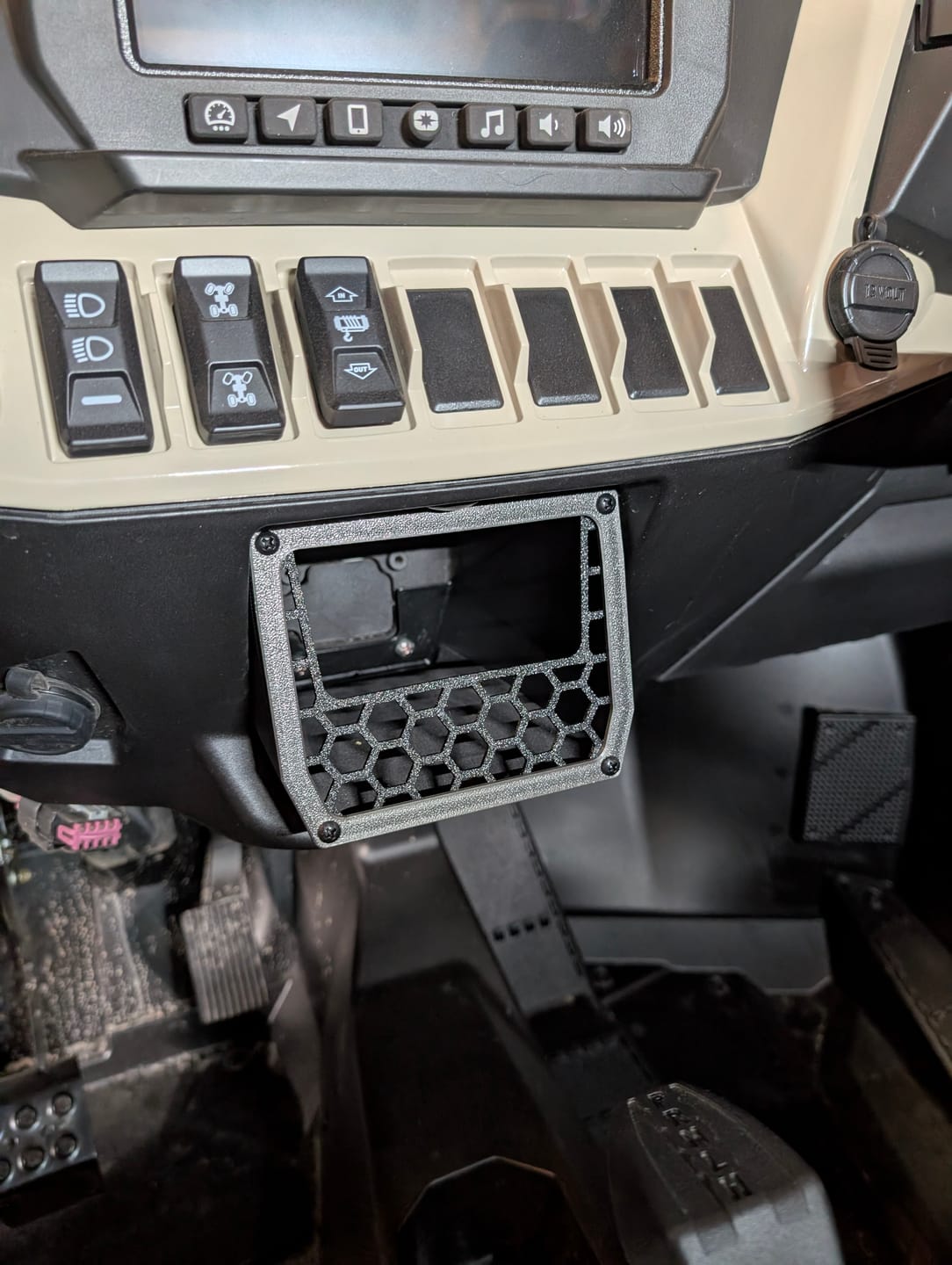Customer photo review of EZ-Stash 2024-2026 Polaris RZR XP 1000 storage solution