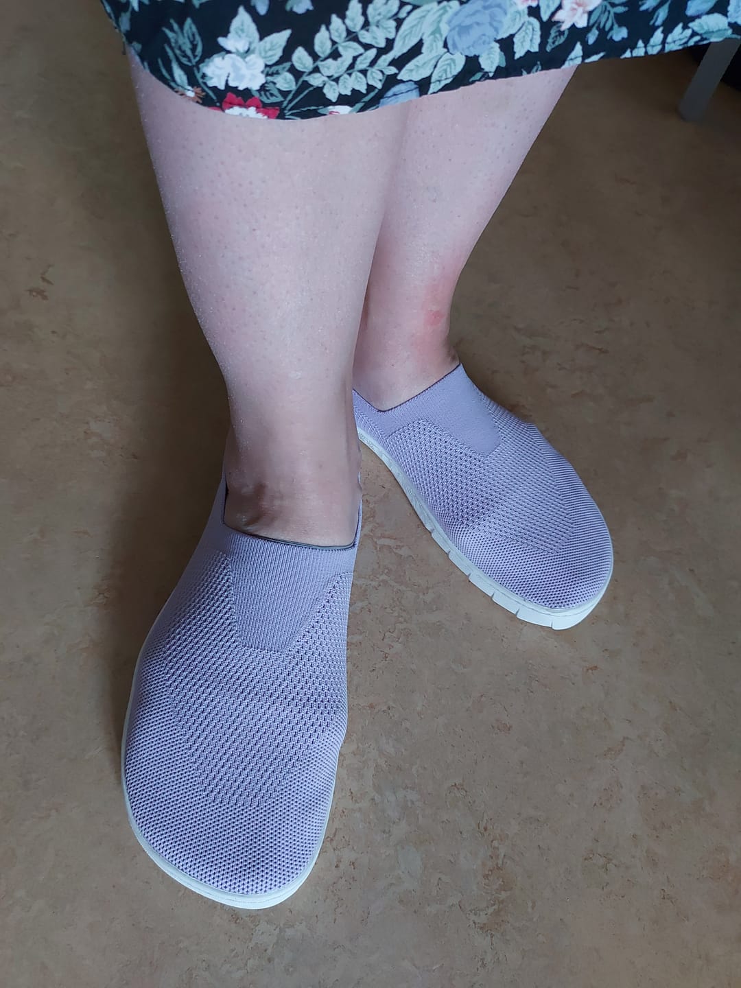 Customer photo review of Vaistoa Lempeä 3 | Knitted Barefoot Slip-ons