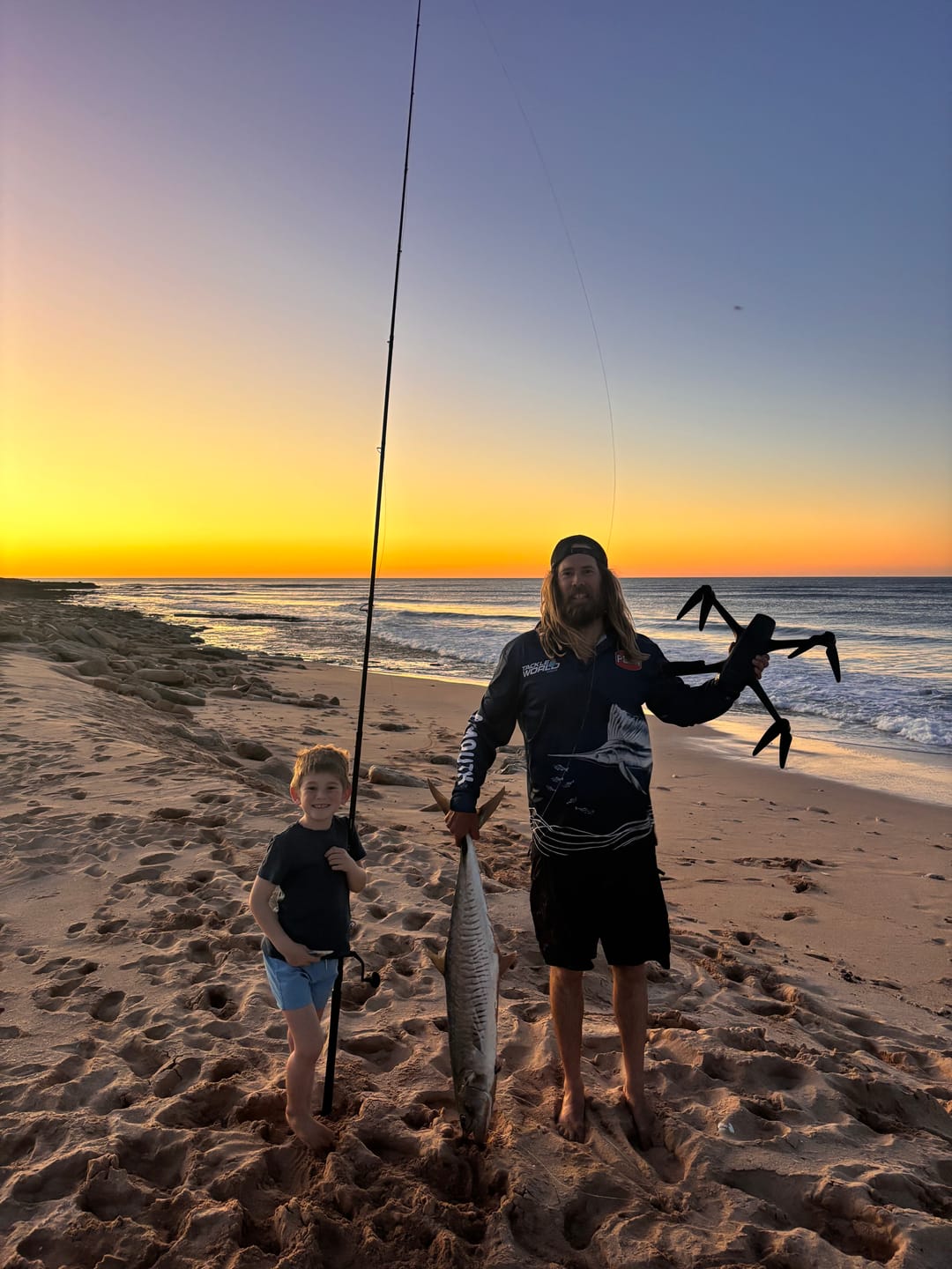 Customer photo review of Aeroo Pro Fishing Combo