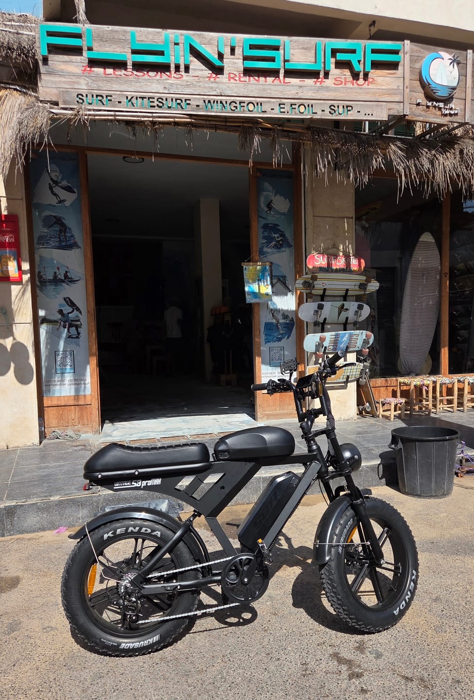 Customer photo review of S8 Vintage Power Max – Double Batterie 120KM | 750W | 50Km/h | Autonomie Longue Durée | pneu large tout-terrain de 20 pouces.