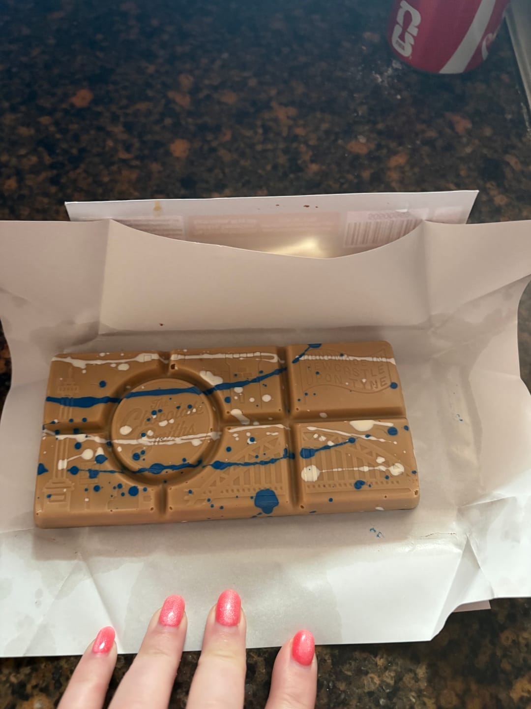 Customer photo review of Baklava Inspired Chocolate Bar 145g THIS IS NOT THE VIRAL BAKLAVATY COLLABORATION