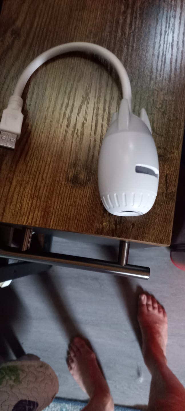 Customer photo review of Litlamp® Holographic Night Light Projector