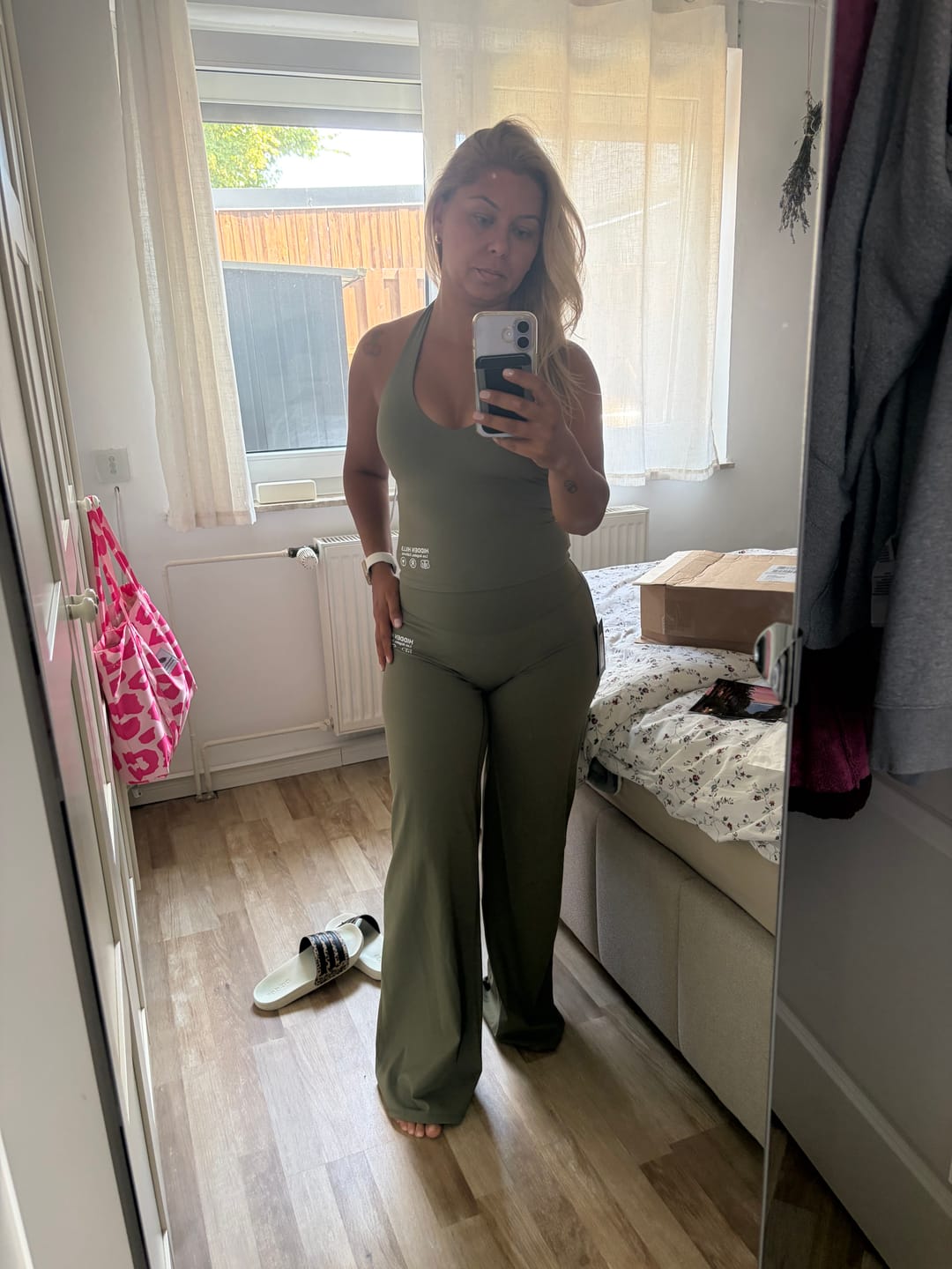 Recenzja zdjęcia klientki dotycząca koszulki ACTIVE HALTER TOP SAGE