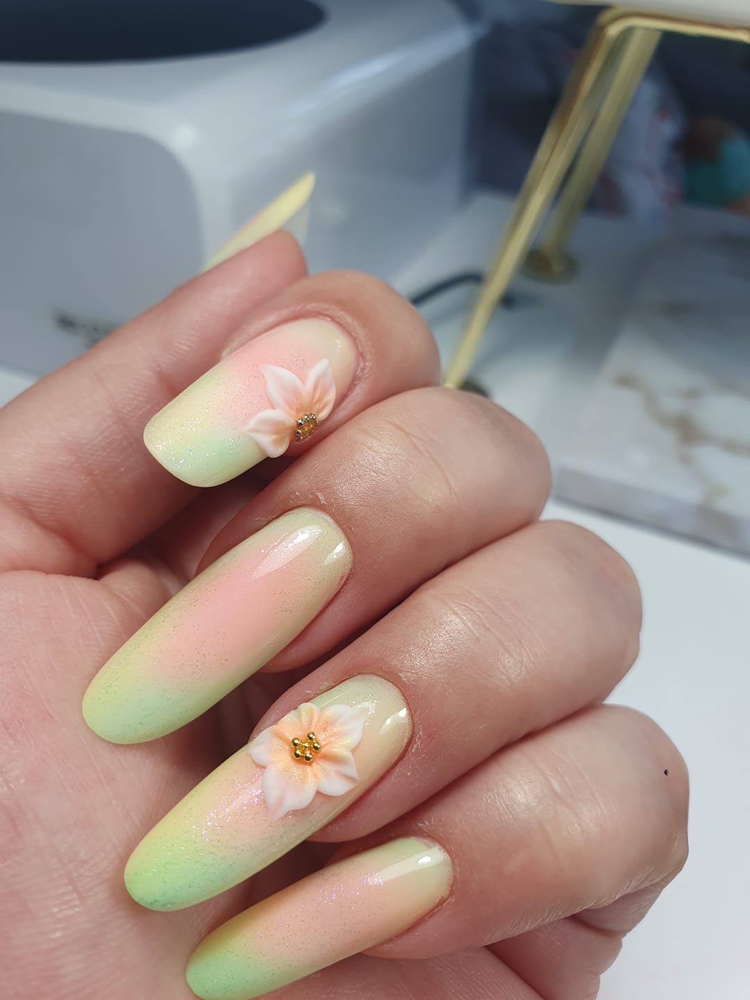 Customer photo review of Solid Gel White