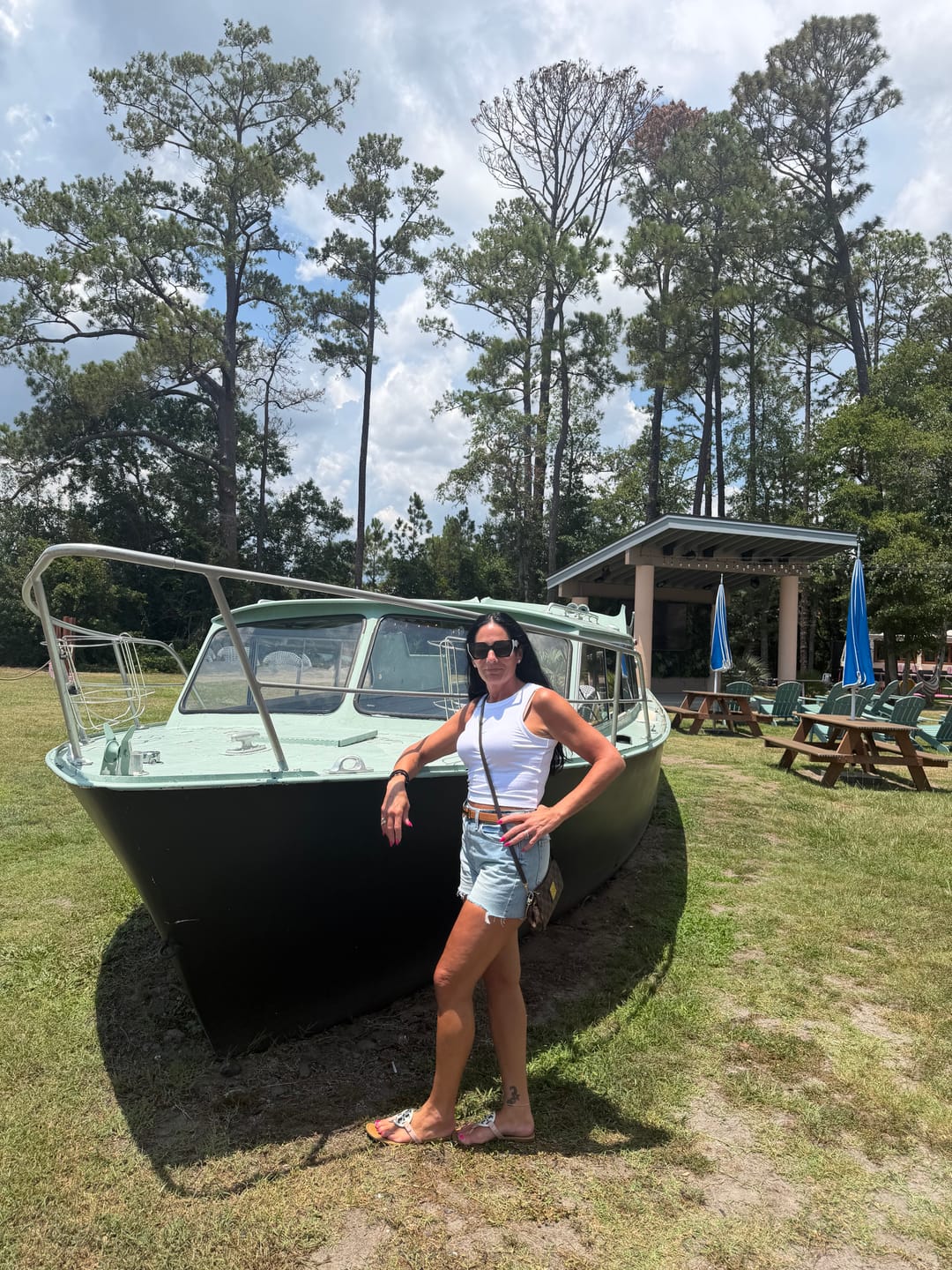 Customer photo review of Troublemaker Ice Cream Vintage High Rise Short