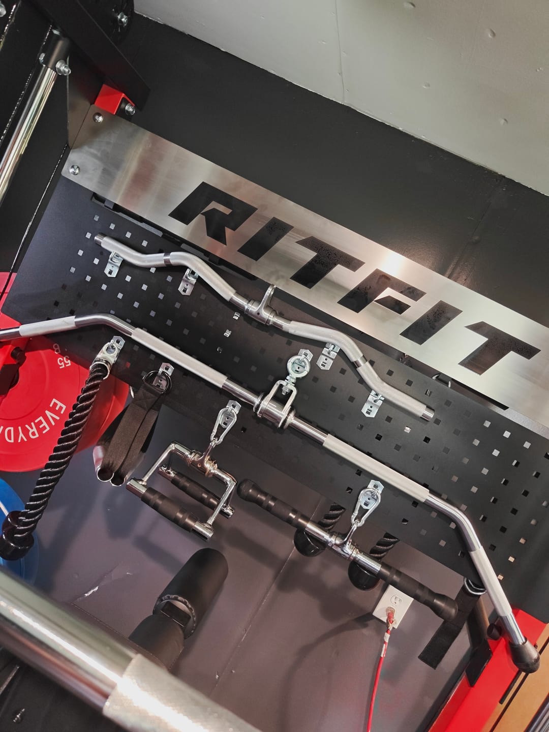 Customer photo review of RitFit PBM1 Pegboard Attachment (Only for M1 PRO)