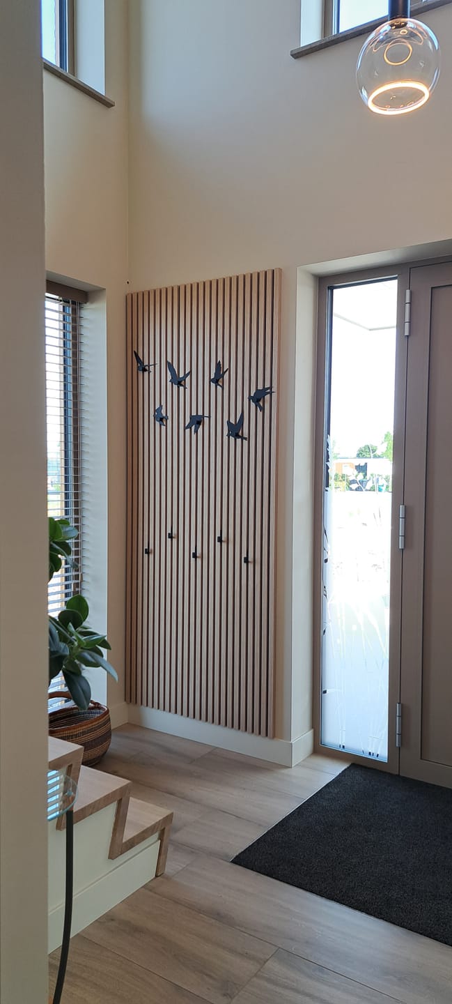 Customer photo review of AkuPanel Naturel Eiken-Hout | 240cm x 60cm | 3-zijdig écht houtfineer