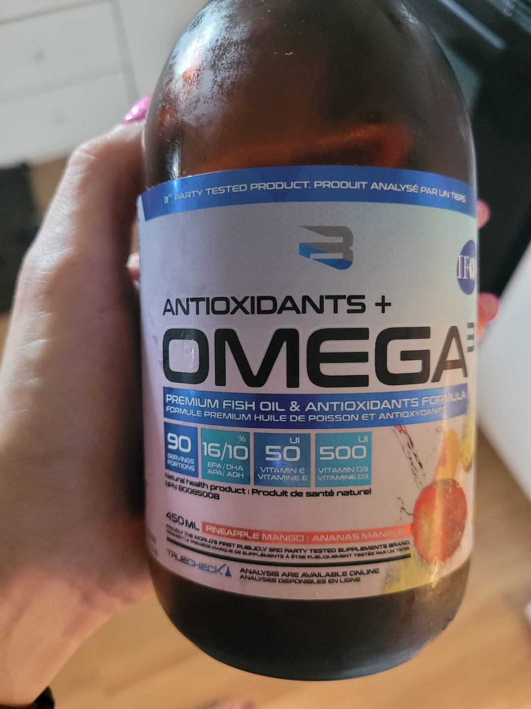Customer photo review of Antioxidants + Omega-3