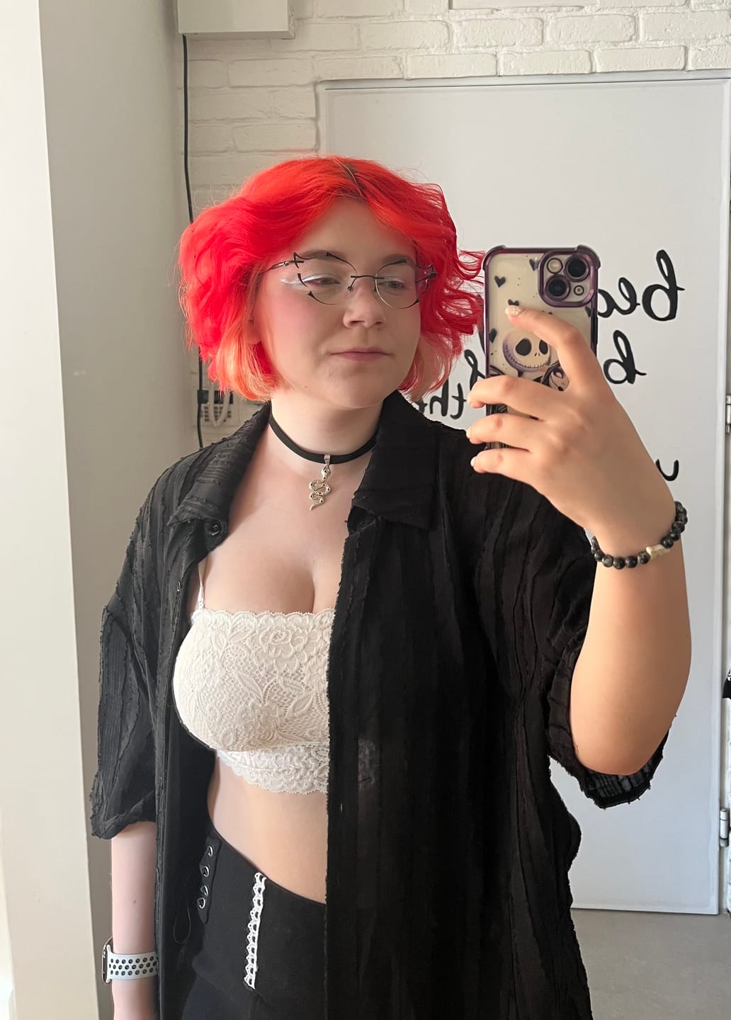 Customer photo review of Flare Eyeglasses