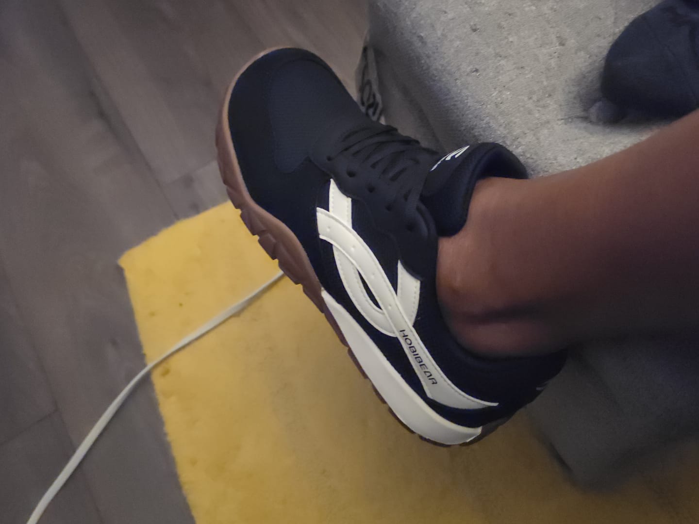 Customer photo review of Hareball - Wide Toe Sneakers