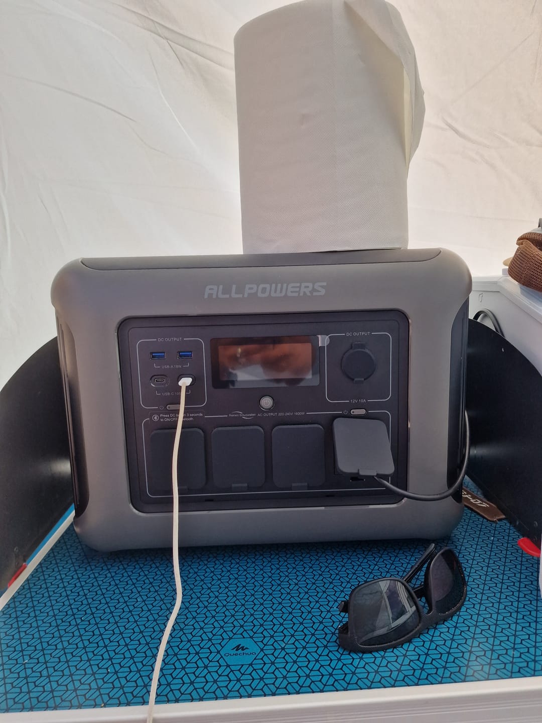 Customer photo review of ALLPOWERS R1500 LITE Portable Power Station 1600W 1056Wh