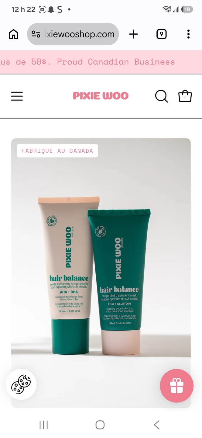 Customer photo review of Scalp Balance Set